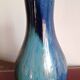 Iridescent vase Alphonse Cythère 1861-1941 26 cm signed Art Deco period 1920