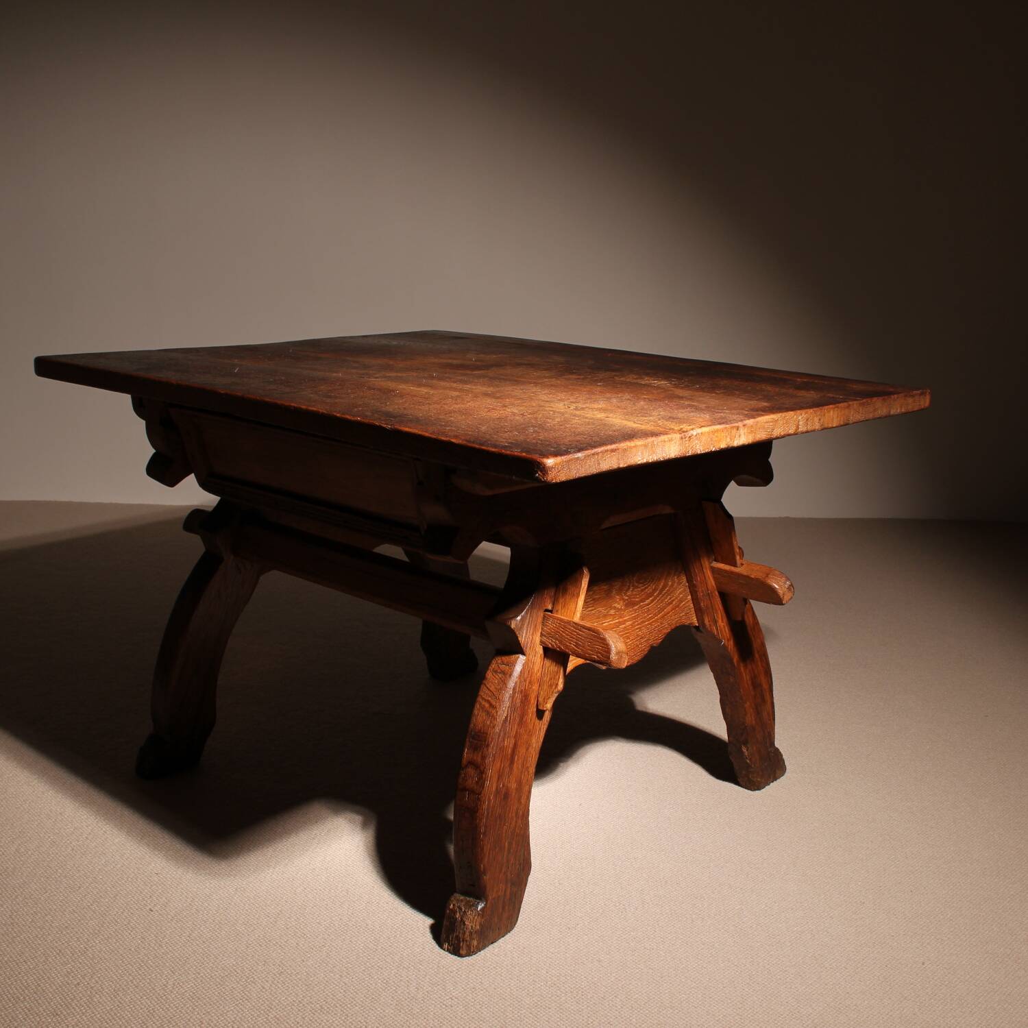 Table de ferme rustique 'Jogltisch' en chêne massif | Région alpine