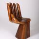Suar wood hand chair