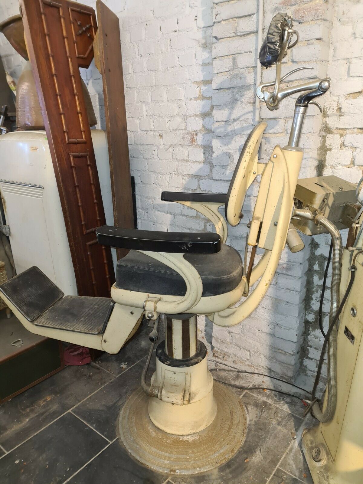 vintage dentist chair