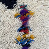 Berber carpet Azilal old