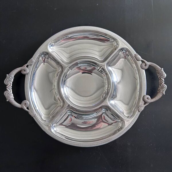 Plat apéritif en inox
