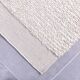 Tapis de couloir vintage en laine fait main blanc 2x8, 67x246 cm