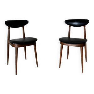 Paire de chaises baumann