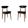Paire de chaises Baumann modèle Licorne