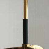 Suspension Spoutnik en laiton, années 1950