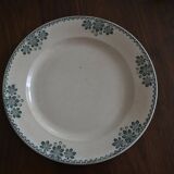 Plat rond Terre de fer
