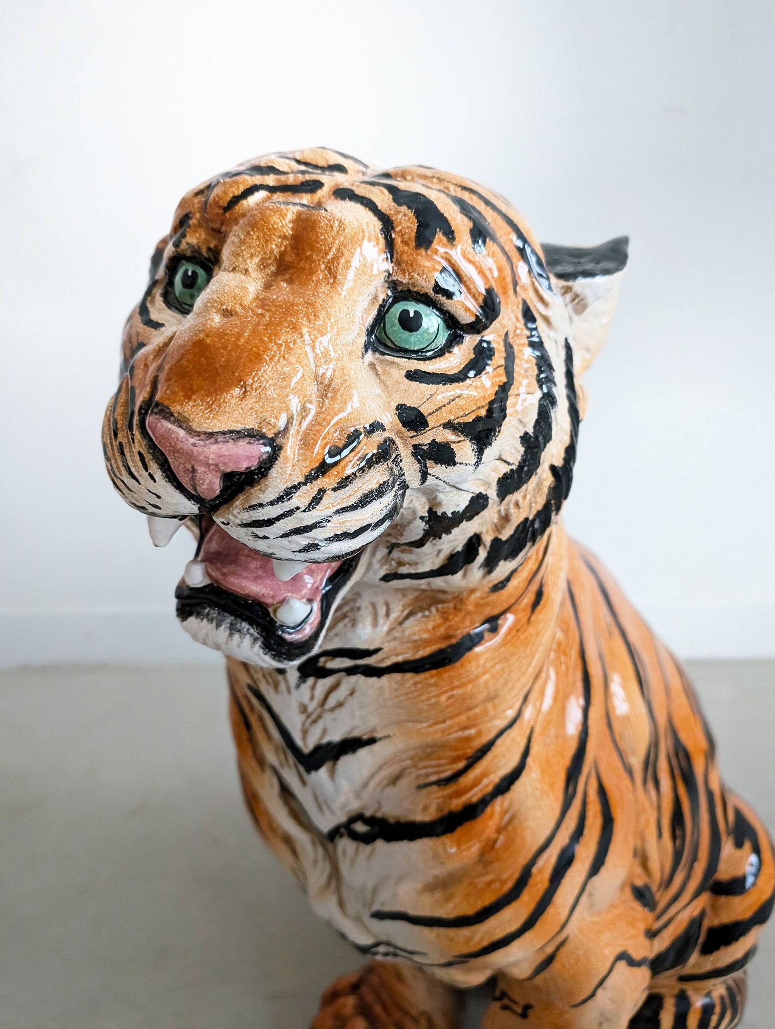 Italian Ceramic Tiger Cub 1970s