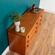 Retro Teak Stag Cantata, Mid Century Six Drawer Chest of Drawers