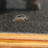 Golden 97x142cm mirror