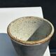 Set of 3 cups / mug in Indonesian ceramic (black, matte brown & speckled glazed)
