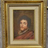 Painting oil on panel 18th century