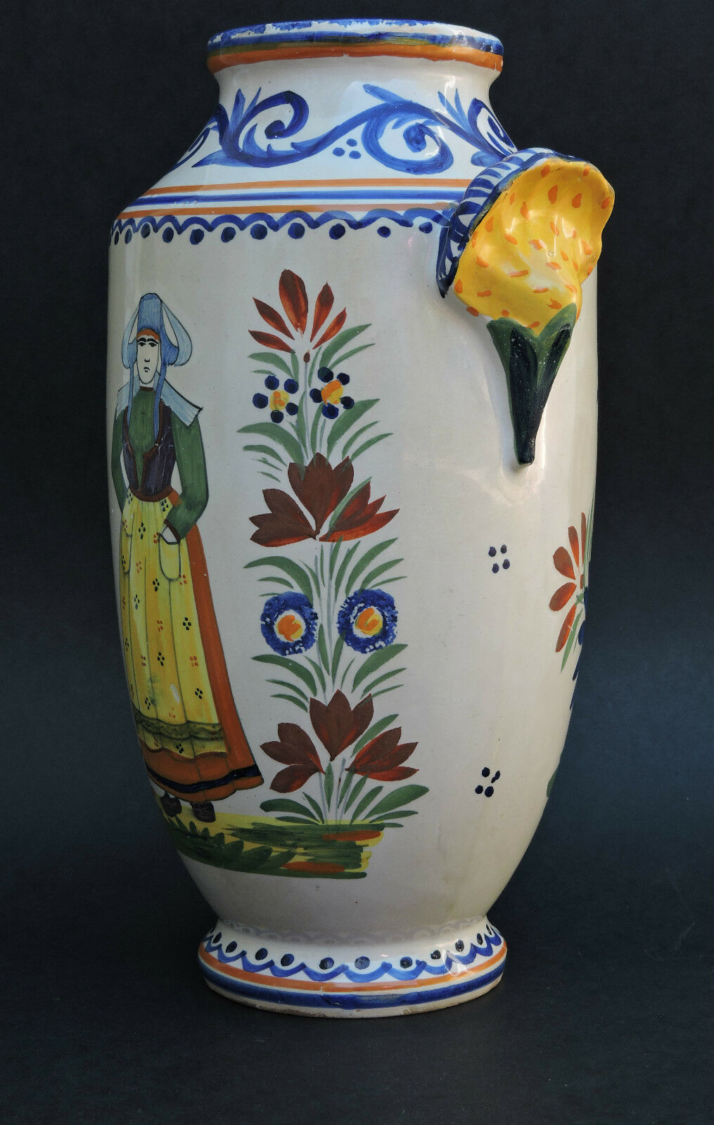 Vase Henriot Quimper France