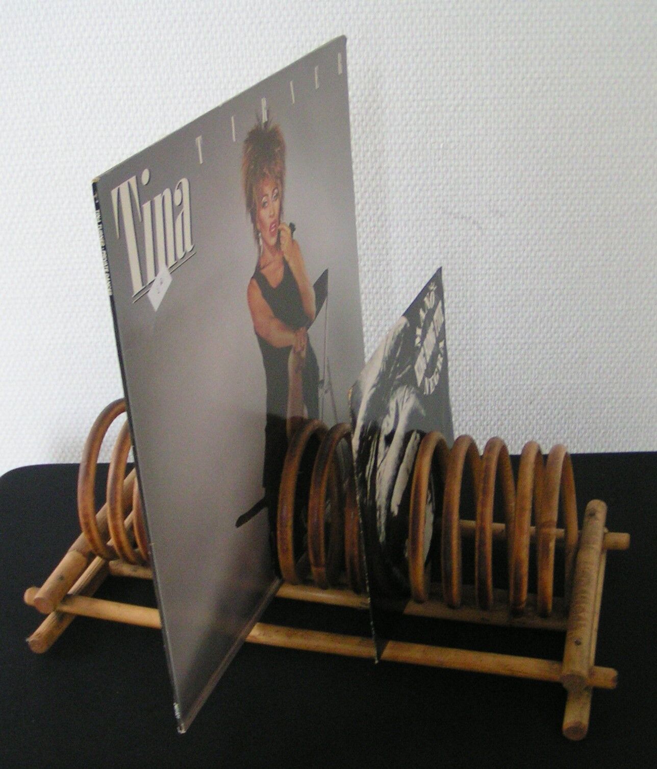 Range vinyl 45 rpm curved rattan 60s - vintage