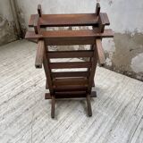 Small modernist oak planter from the 1950s