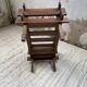 Small modernist oak planter from the 1950s