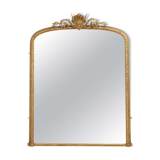 English victorian giltwood wall mirror - 174x138cm