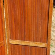 1930s bistro screen with slats