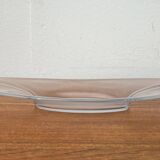 Vintage glass bowl from Holmegaard, 1970s.