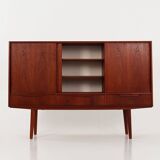 Teak highboard, Danish design, 1960s, designer: E.W. Bach