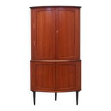 Mahogany corner cabinet, Danish design, 1970s, production: Denmark