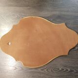 Golden whipped mirror 38x60cm