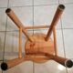 Wooden furniture stool