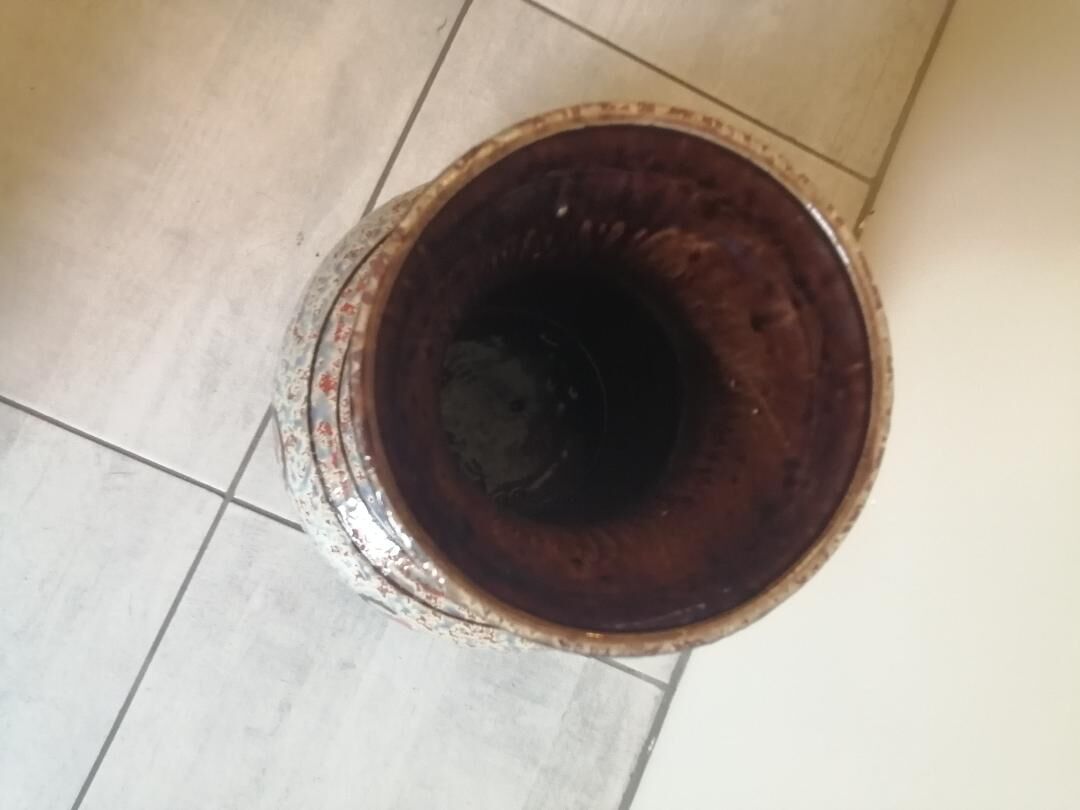 Vase 60s scheurich west germany