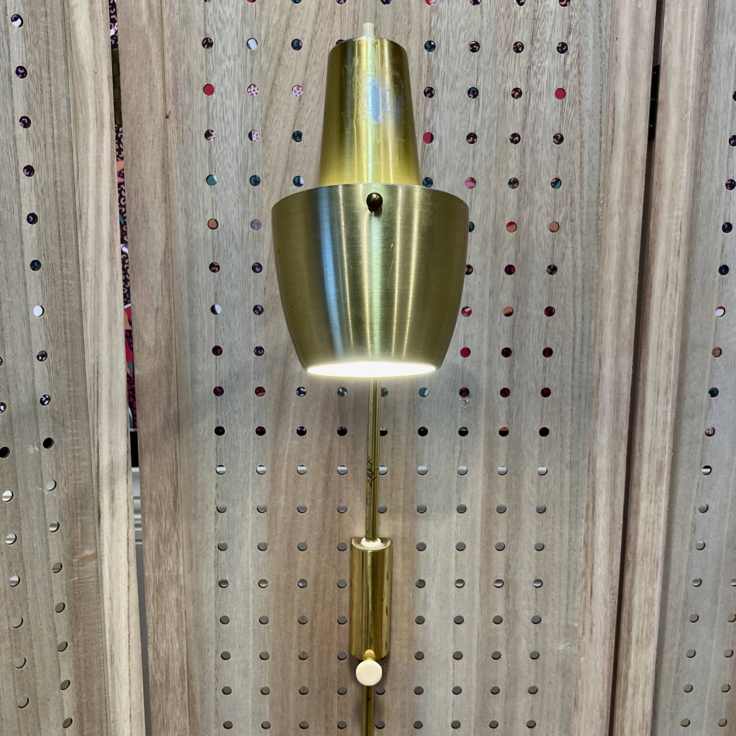 Large modular wall light Scandinavian design 1960.