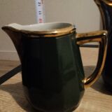 Empire green bistro water carafe and milk jug