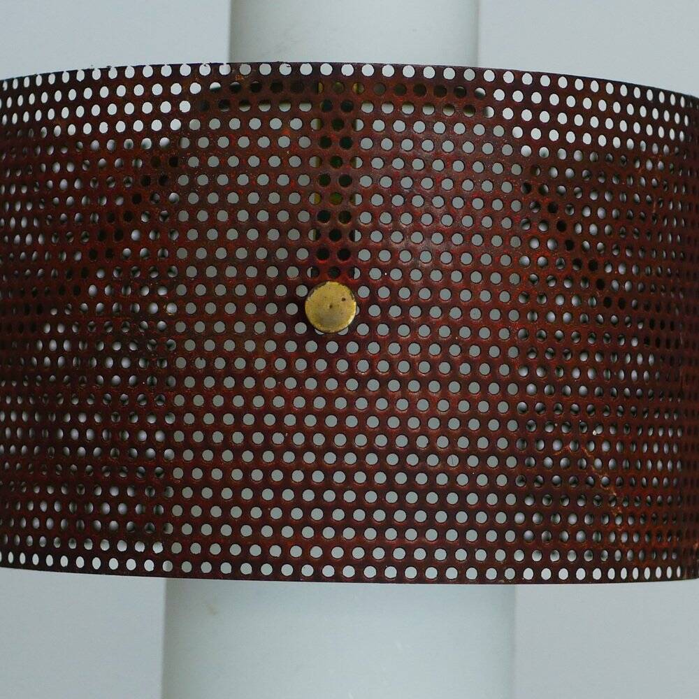 Ceiling light in the style of Mathieu Matégot, 1950s.