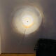 Applique murale en verre cristal ou lampe affleurante de Cosaque