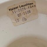 Vintage ceramic bubble floor lamp Kaiser Leuchten