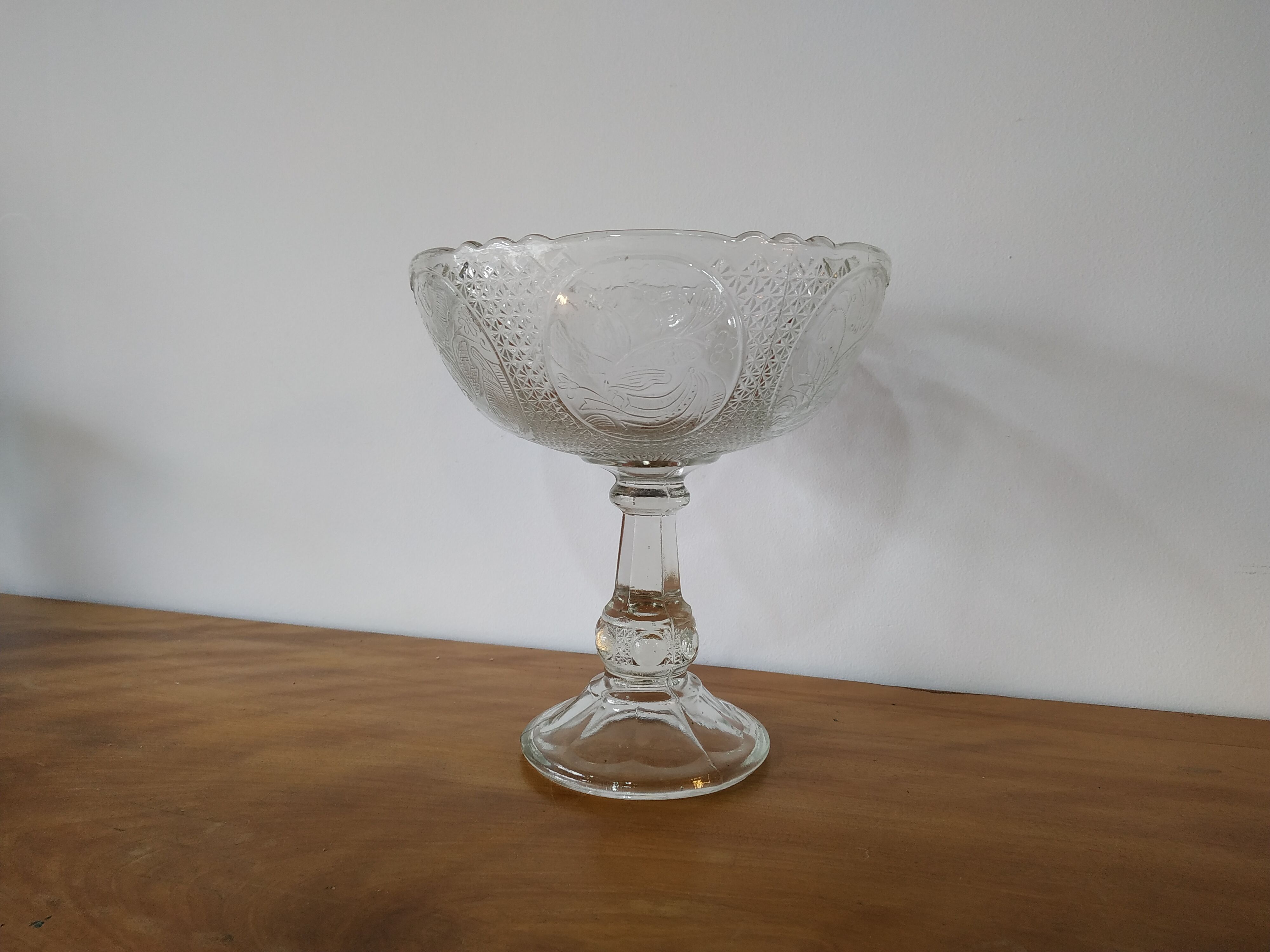 Coupe a fruits en verre