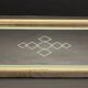 Antique Art Deco mirror plateau