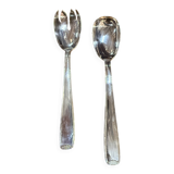 Silver-plated salad servers