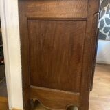 Important Louis XV style walnut sideboard.