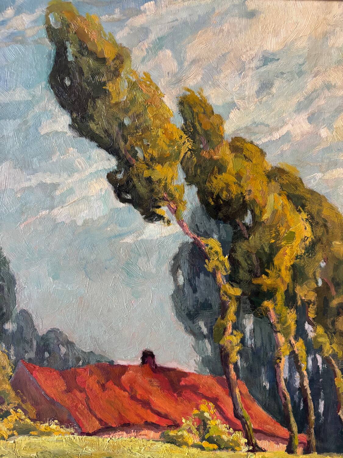 Country house landscape