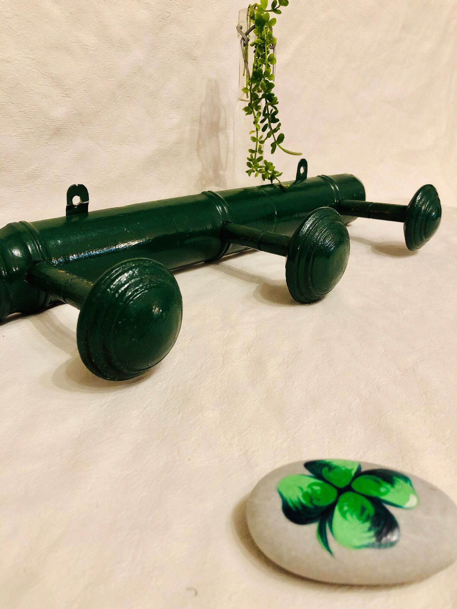 Vintage wood patère