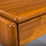 Vintage Danish cabinetmaker desk in teak, 1950s