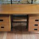 Wood and metal office 70s