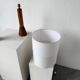 Paire de lampes de table bois chêne années 50