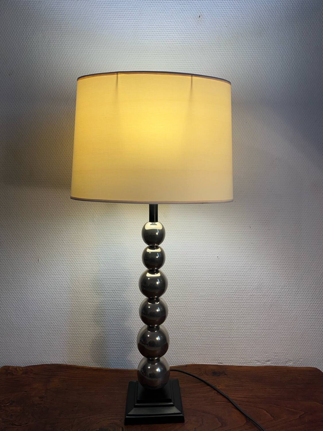 Parex metal ball base lamp from the 80s
