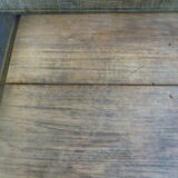 Table bois carrée avec 3 rallonges