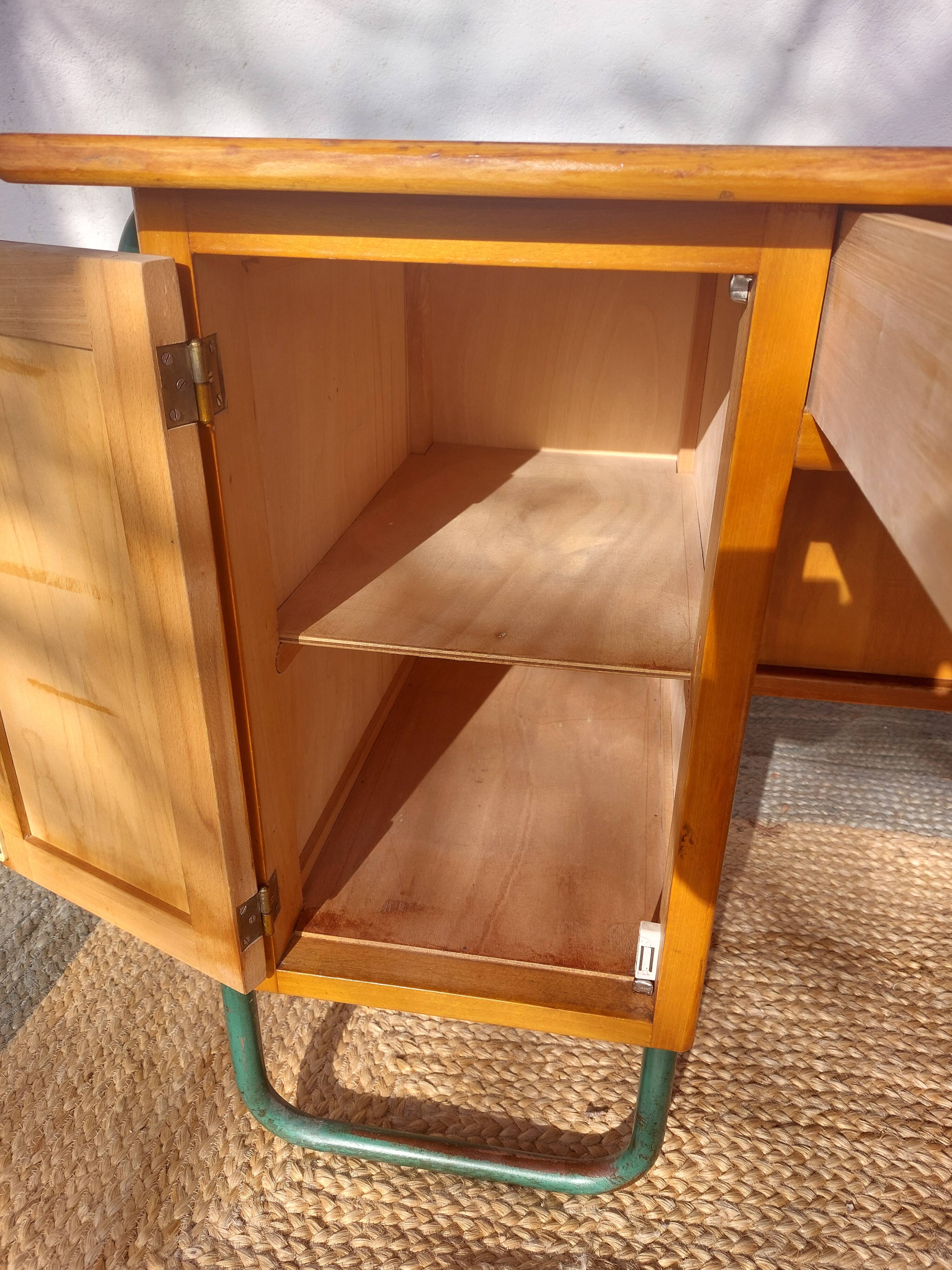 Vintage schoolmaster's desk