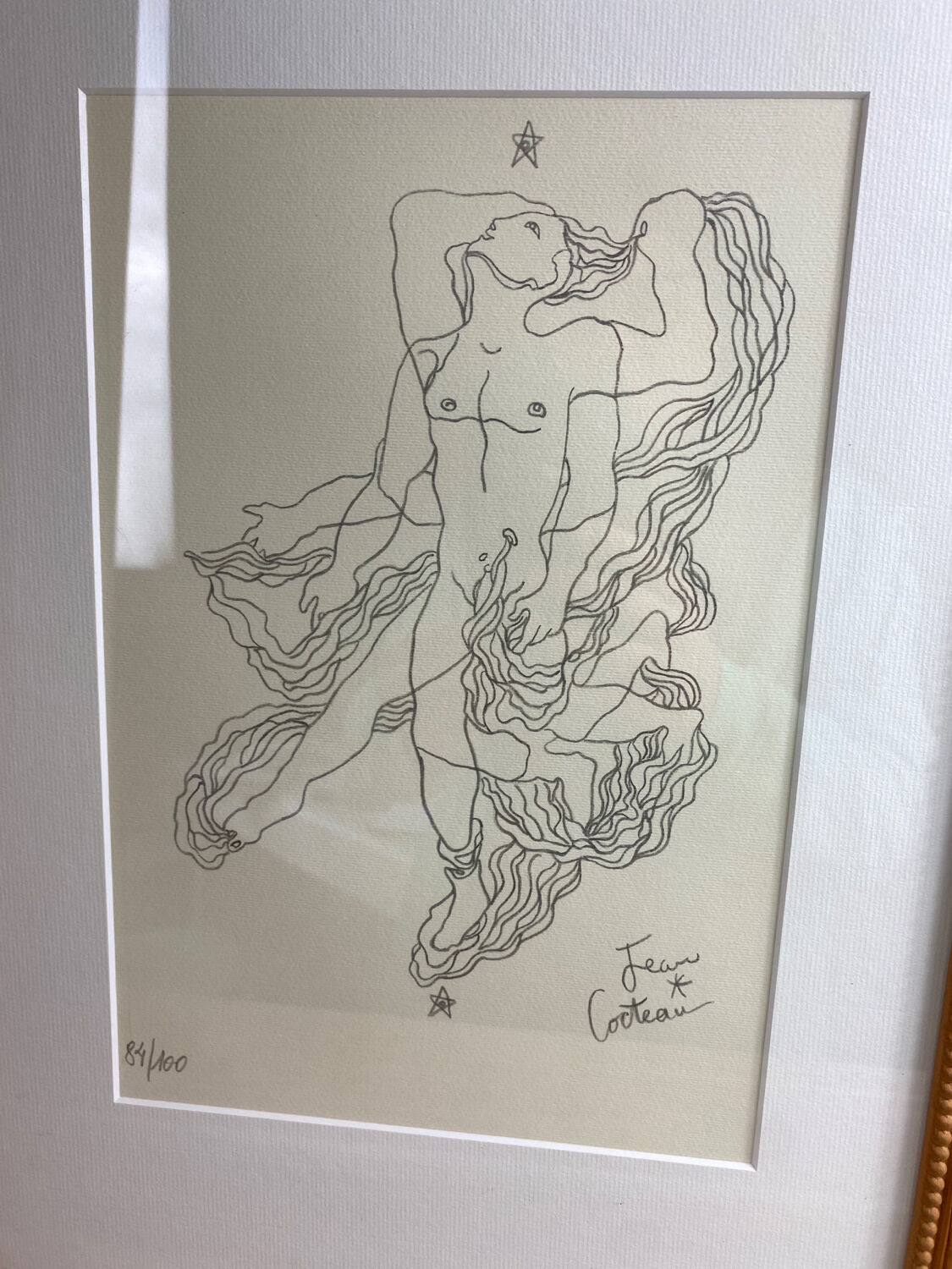 Jean Cocteau screen printing