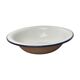Enamelled sheet metal basin
