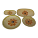 Soleil Gien set – large dishes and vintage serving dish