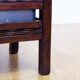 Solid wood and zinc planter