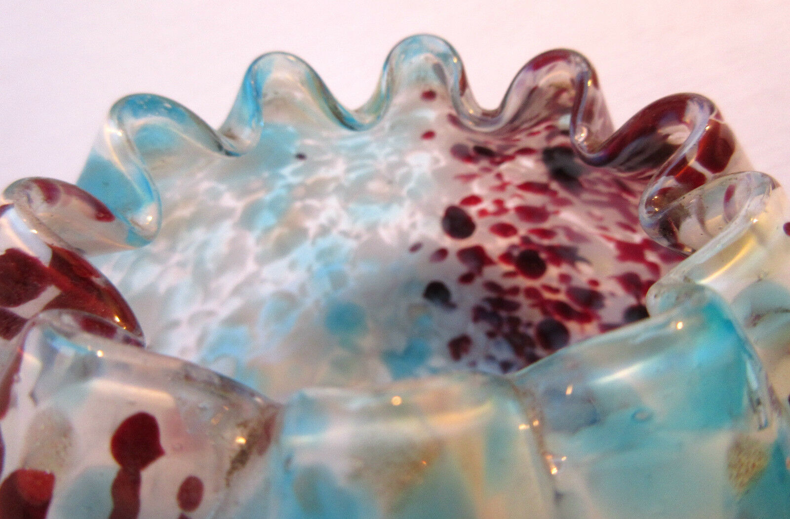 Vase, Clichy "Snow" Legras